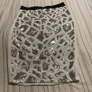 Sequin skirt